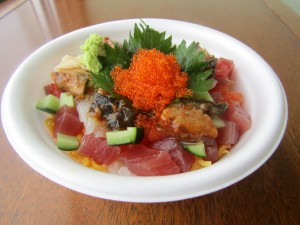 海鮮ちらし丼（天領の里）